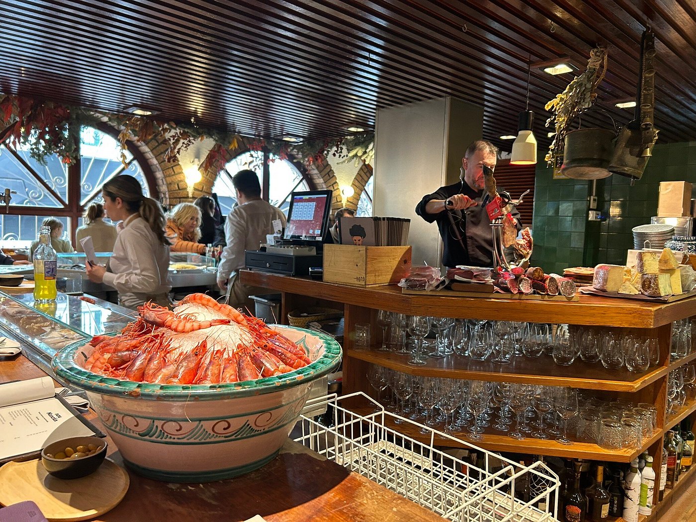 Interior del restaurante Nou Manolín